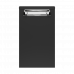 Aluminum Memo Storage Clipboard - Black